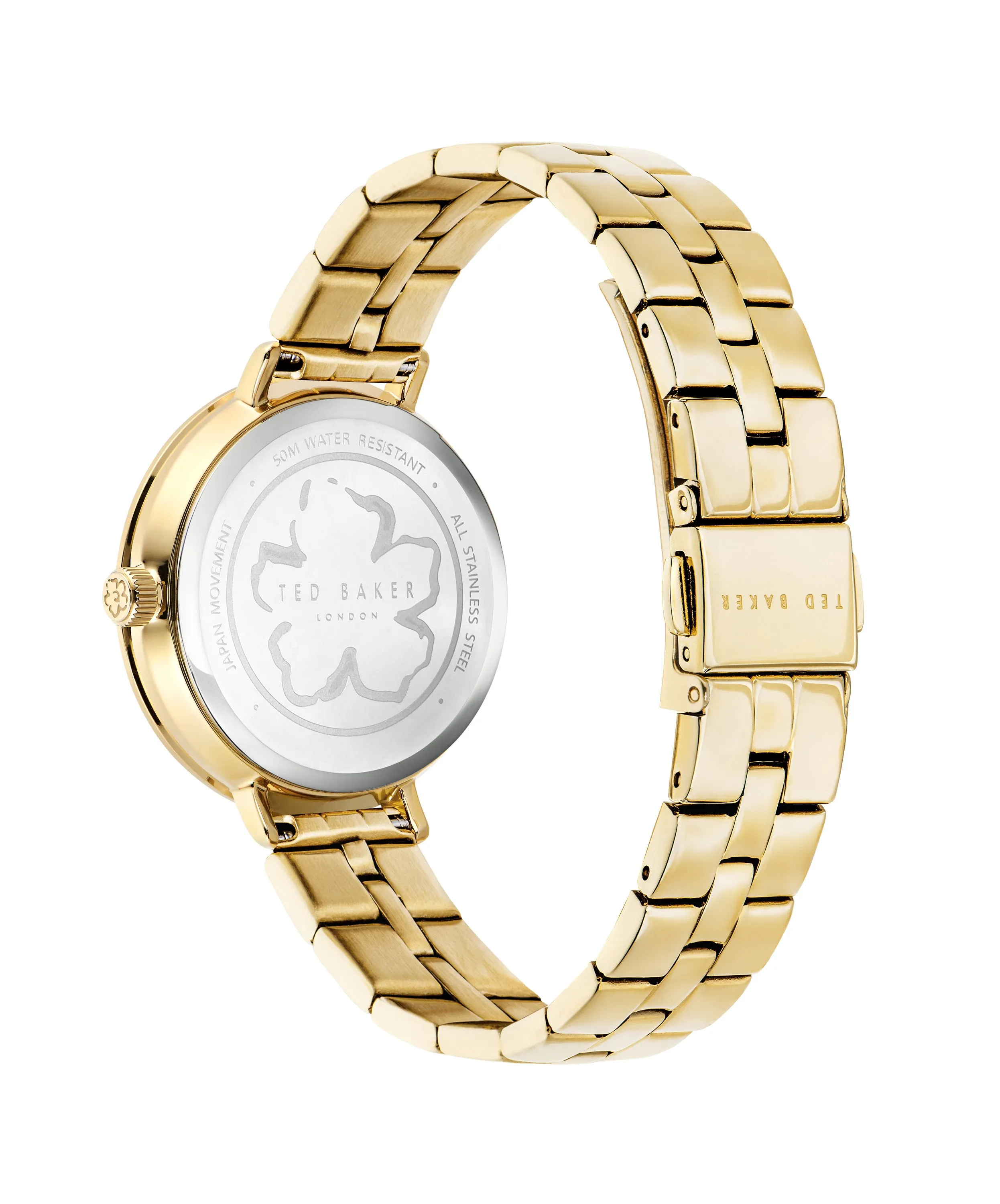 Ted Baker Gold-Tone Dial Women Watch - BKPAMF208