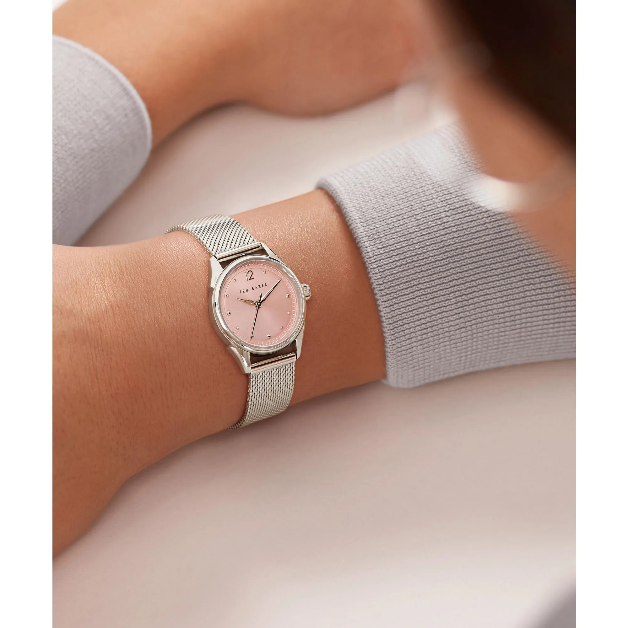 Ted Baker Pink Dial Women Watch - BKPLUS210