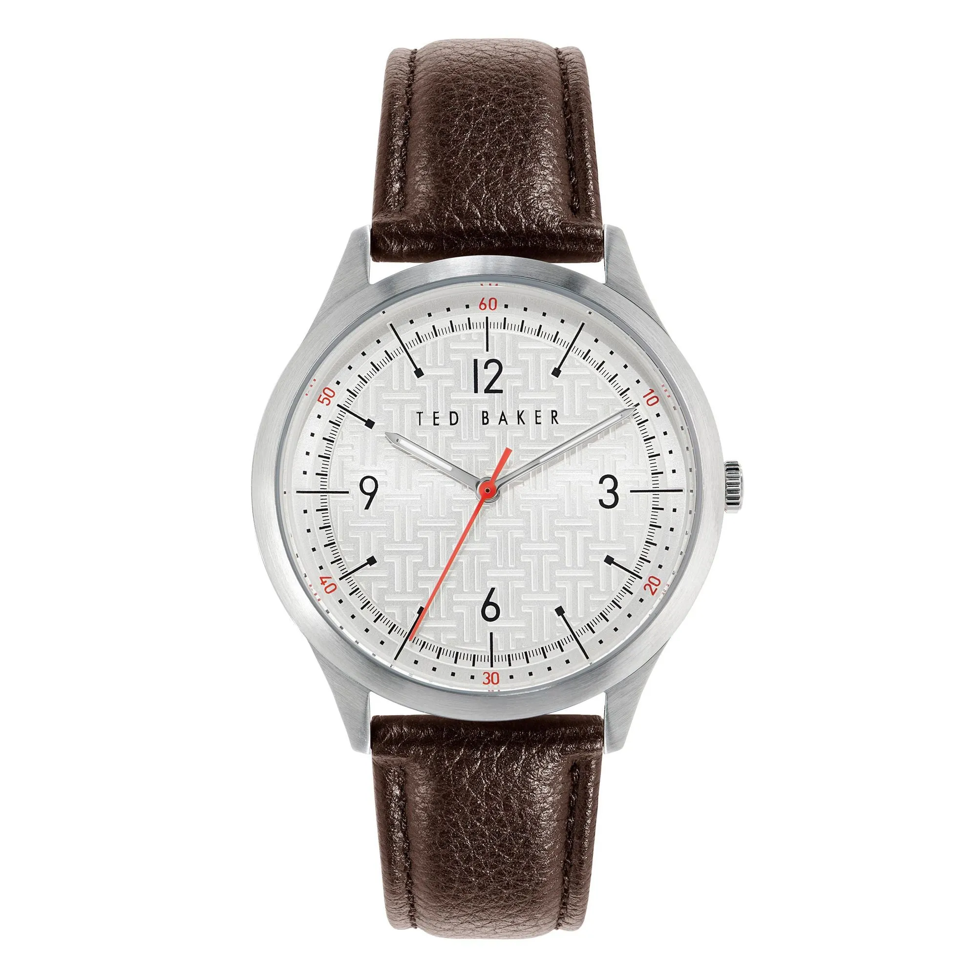 Ted Baker Silver-Tone Dial Men Watch - BKPMHS112