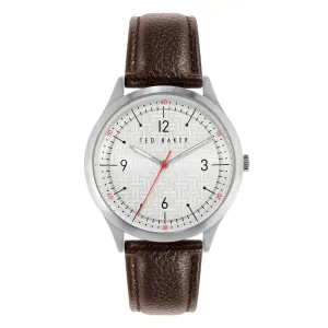 Ted Baker Silver-Tone Dial Men Watch - BKPMHS112