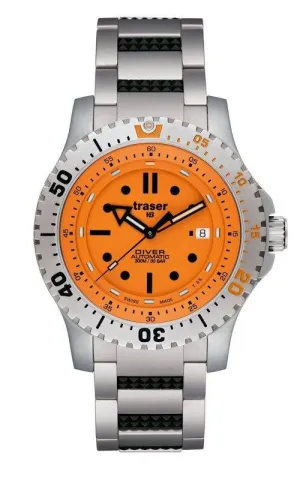 TH3 Watch Diver AutoMTic ORSange Bracelet