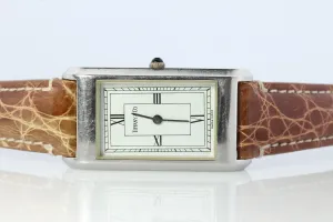 Tiffany and Co Watch. Tiffany Tank Quartz Watch. T&CO Classic Americaine.