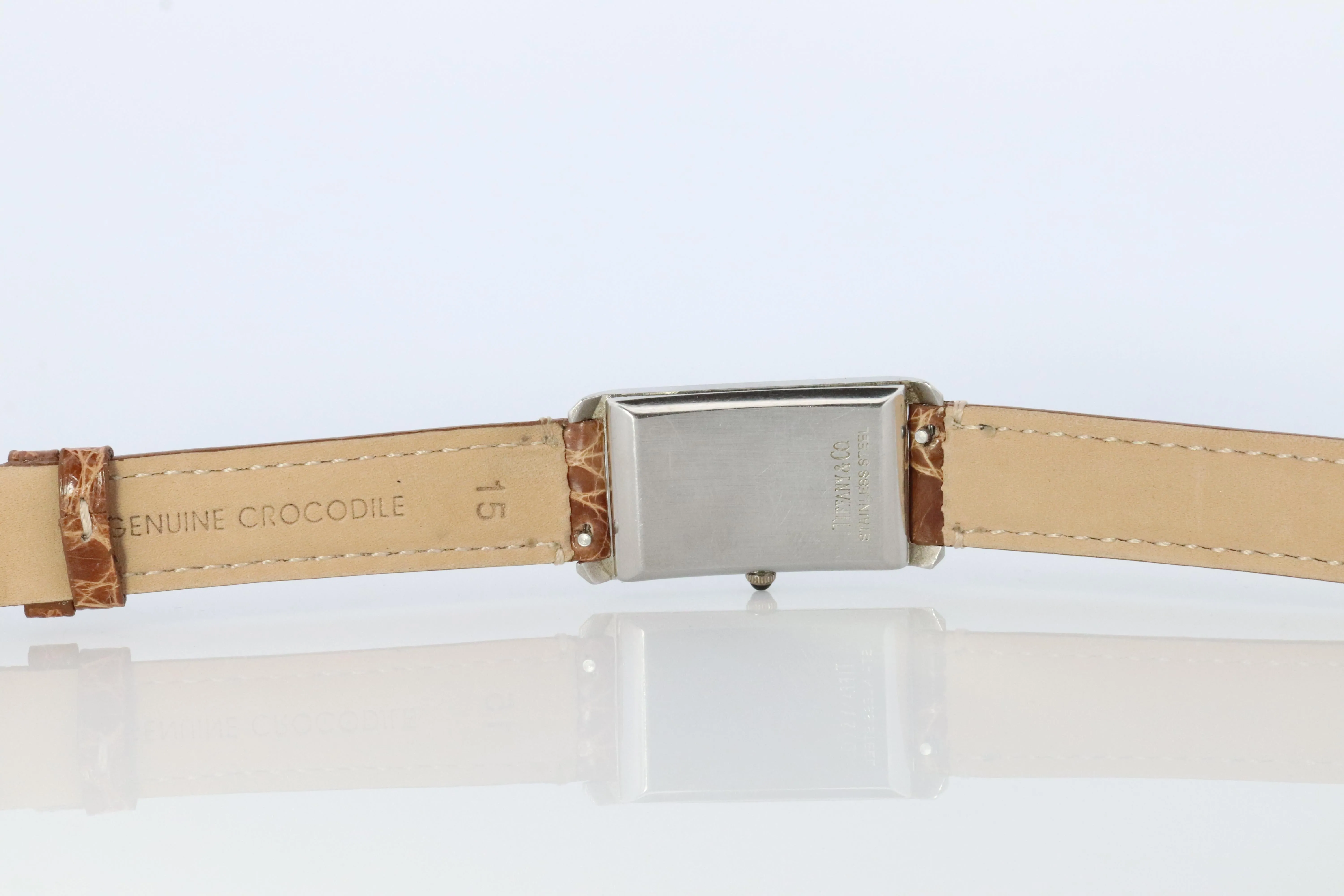 Tiffany and Co Watch. Tiffany Tank Quartz Watch. T&CO Classic Americaine.