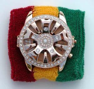 TIMEBANDITS Spinner Watch - Seen On Snoop Dogg at Live 8 / Mtv