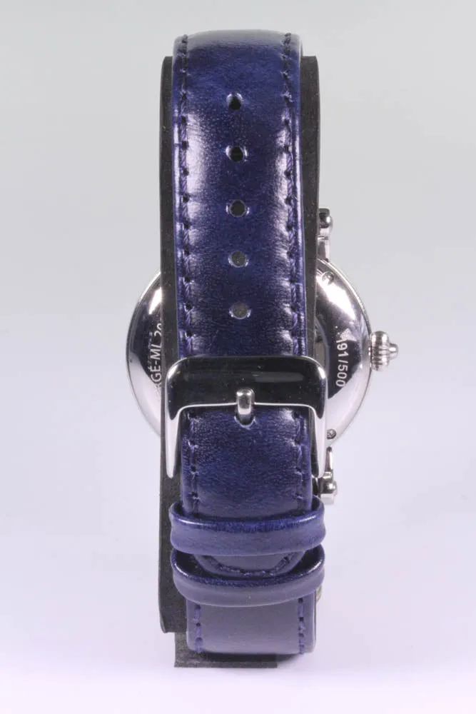 Tintin Self Winding Watch Navy Blue Strap