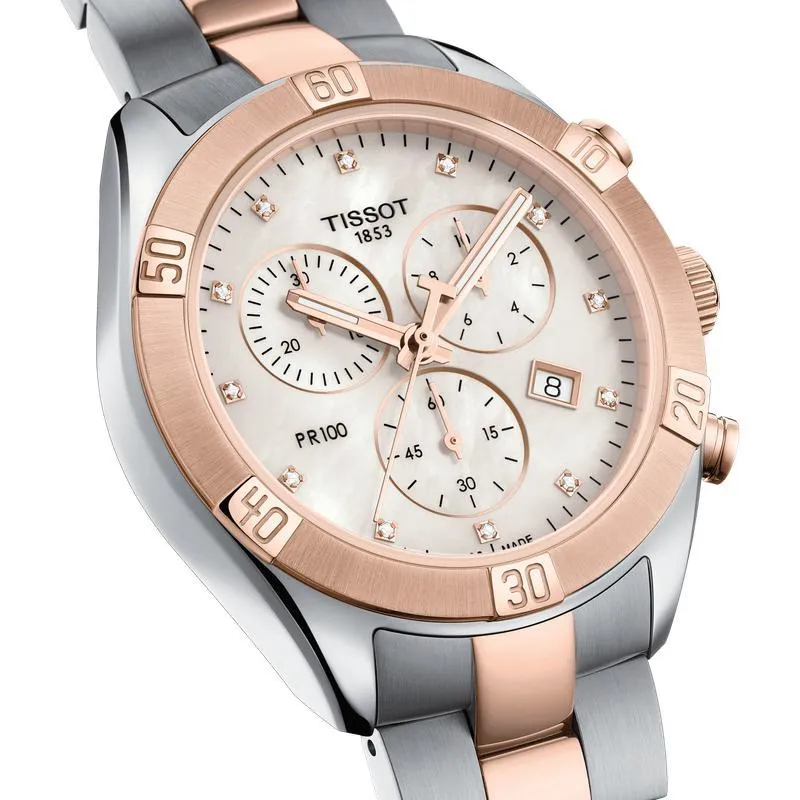 Tissot PR 100 Sport Chic Chronograph Watch T101.917.22.116.00
