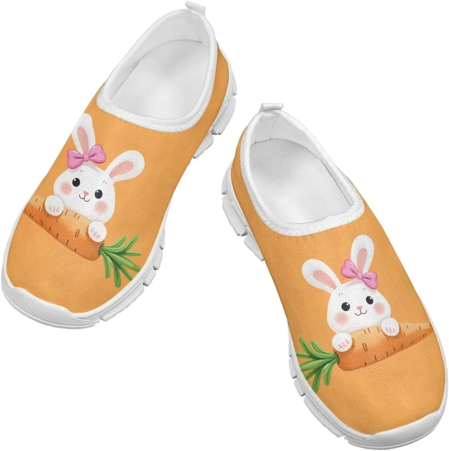 Toddler Girls Slip On Sneakers Little Girls Tennis Running Shoes Casual Walking Shoes