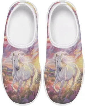 Toddler Girls Slip On Sneakers Little Girls Tennis Running Shoes Casual Walking Shoes