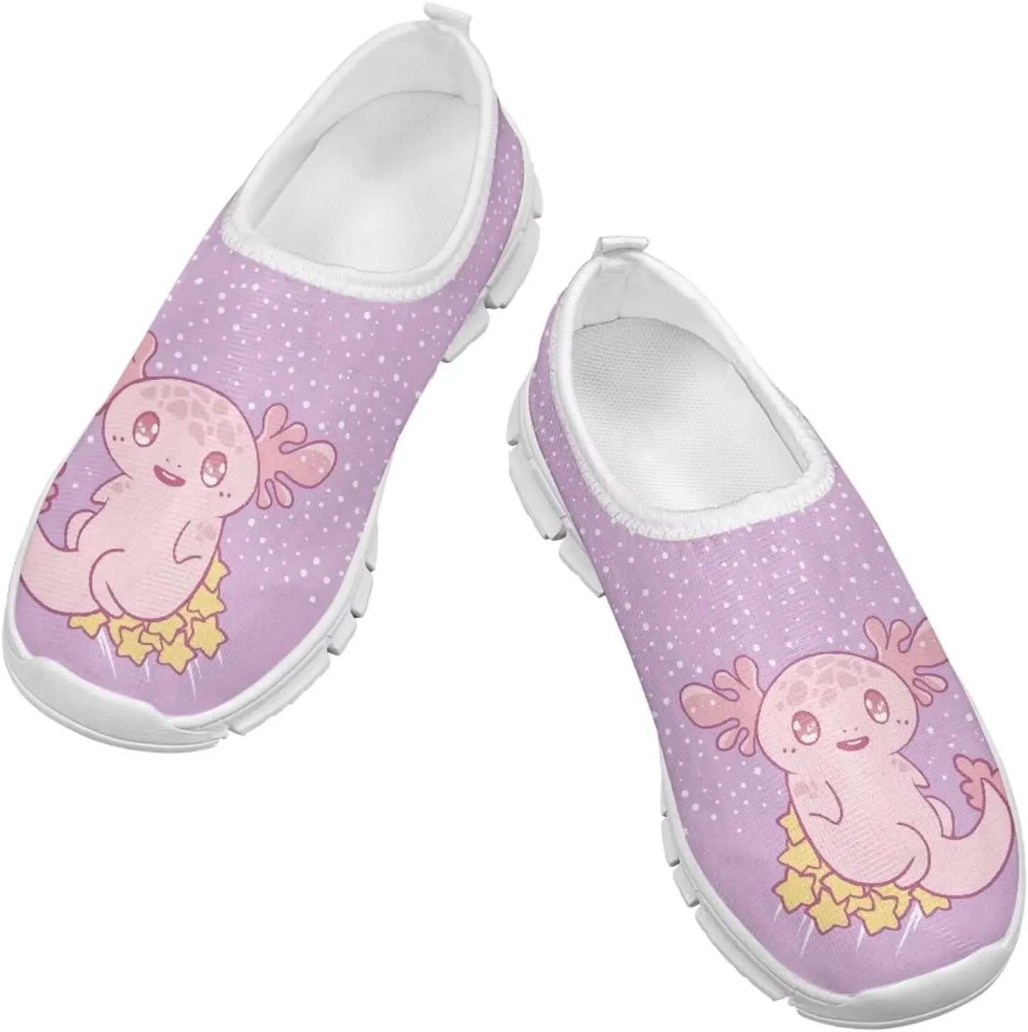 Toddler Girls Slip On Sneakers Little Girls Tennis Running Shoes Casual Walking Shoes
