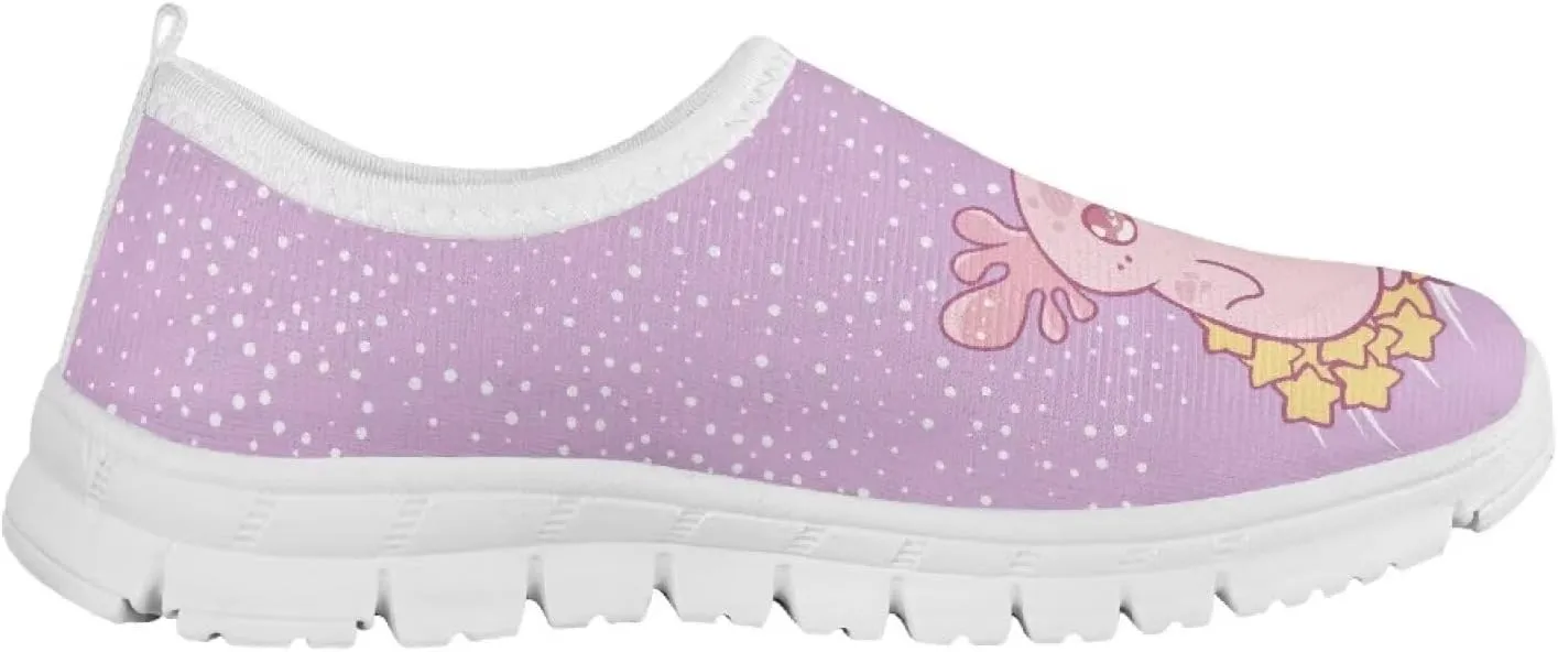 Toddler Girls Slip On Sneakers Little Girls Tennis Running Shoes Casual Walking Shoes