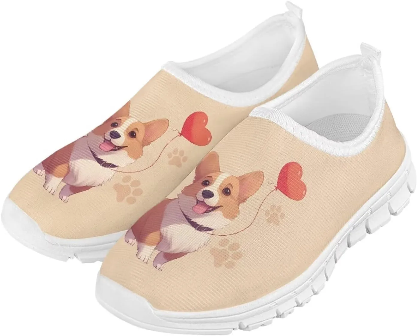 Toddler Girls Slip On Sneakers Little Girls Tennis Running Shoes Casual Walking Shoes
