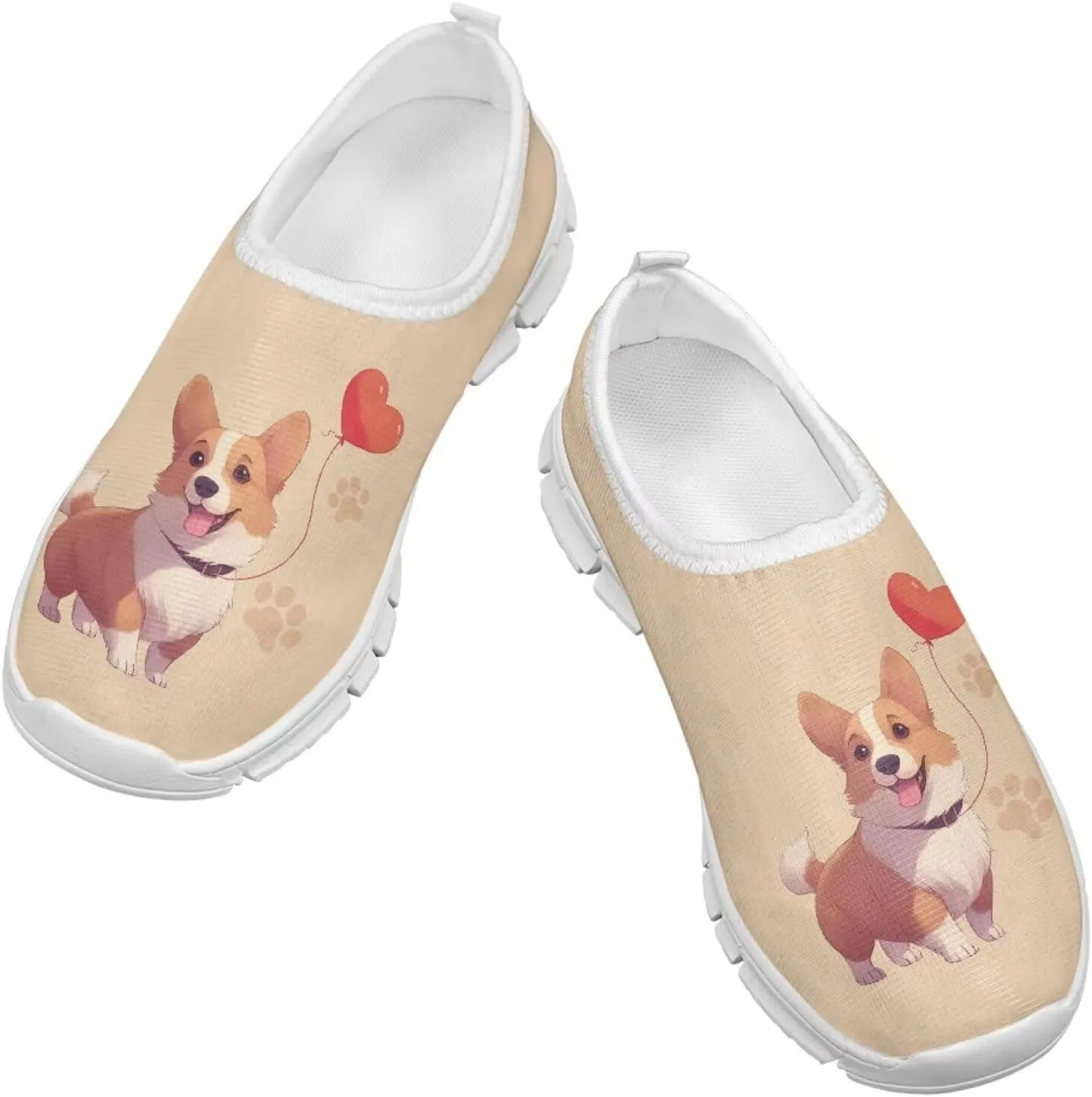 Toddler Girls Slip On Sneakers Little Girls Tennis Running Shoes Casual Walking Shoes
