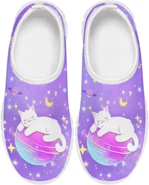 Toddler Girls Slip On Sneakers Little Girls Tennis Running Shoes Casual Walking Shoes