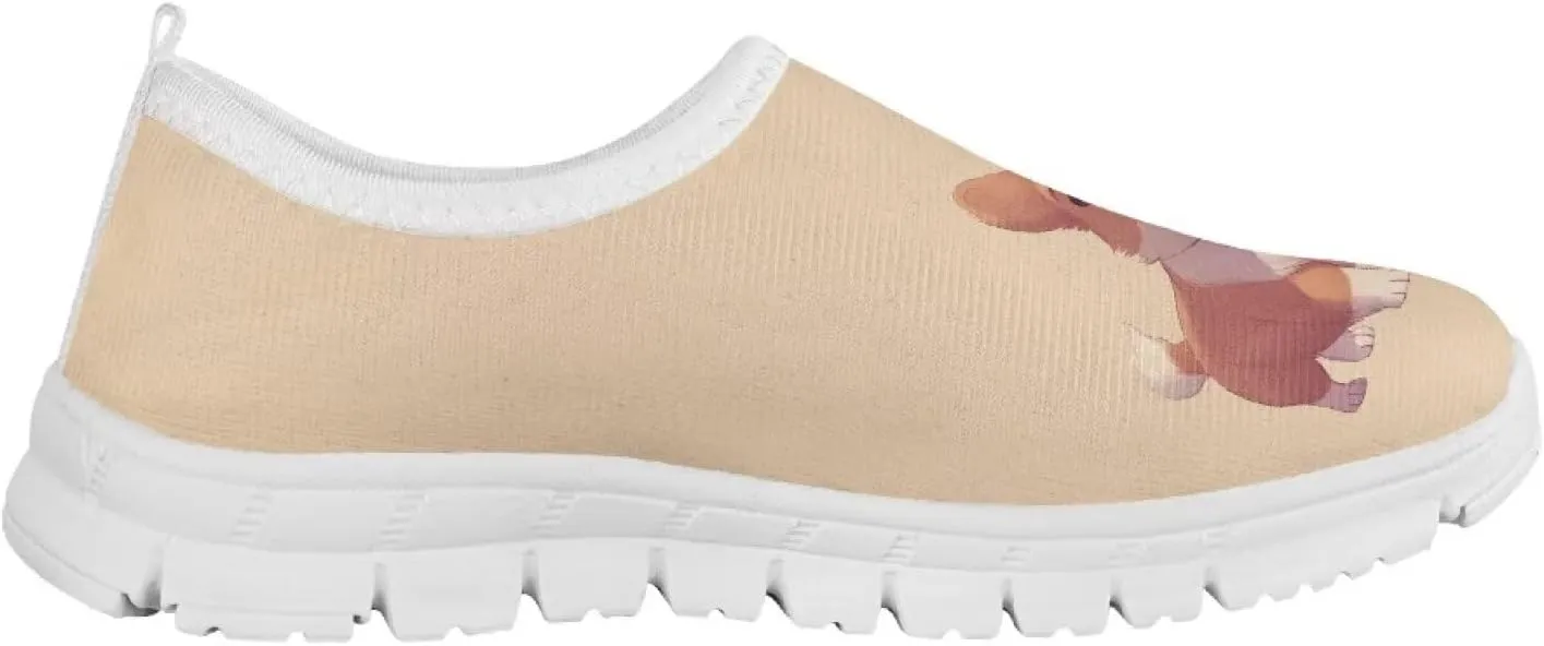 Toddler Girls Slip On Sneakers Little Girls Tennis Running Shoes Casual Walking Shoes
