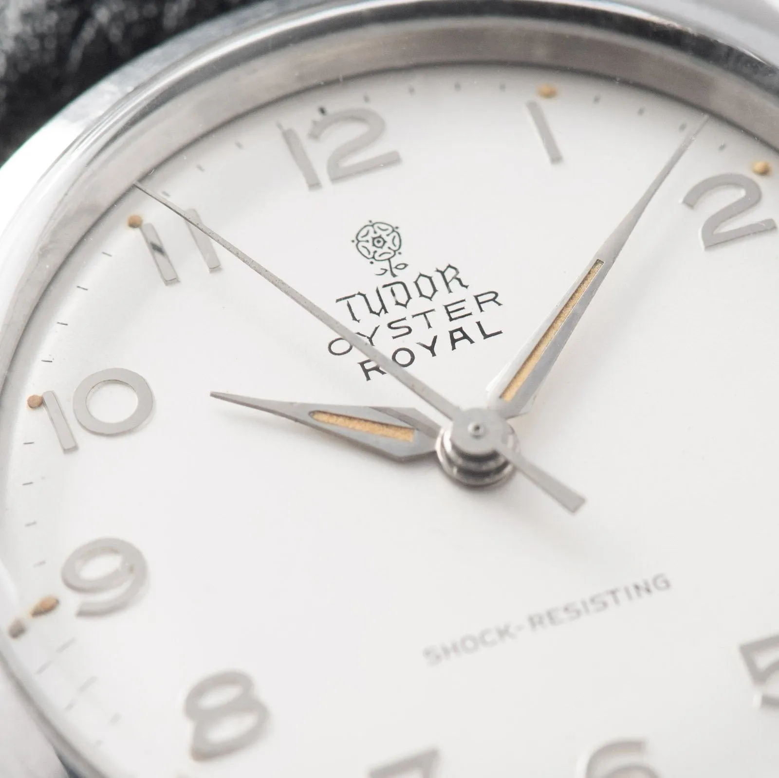 Tudor Oyster Royal Rare Arabic Silver Dial Reference 7934