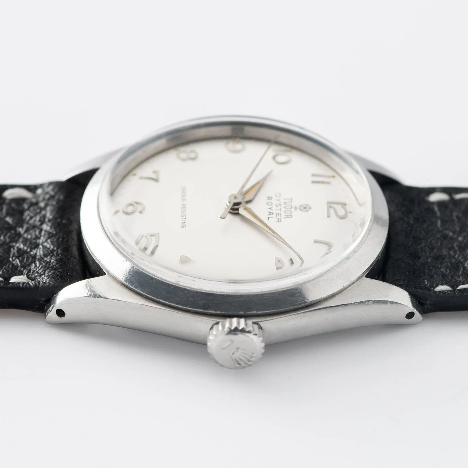 Tudor Oyster Royal Rare Arabic Silver Dial Reference 7934