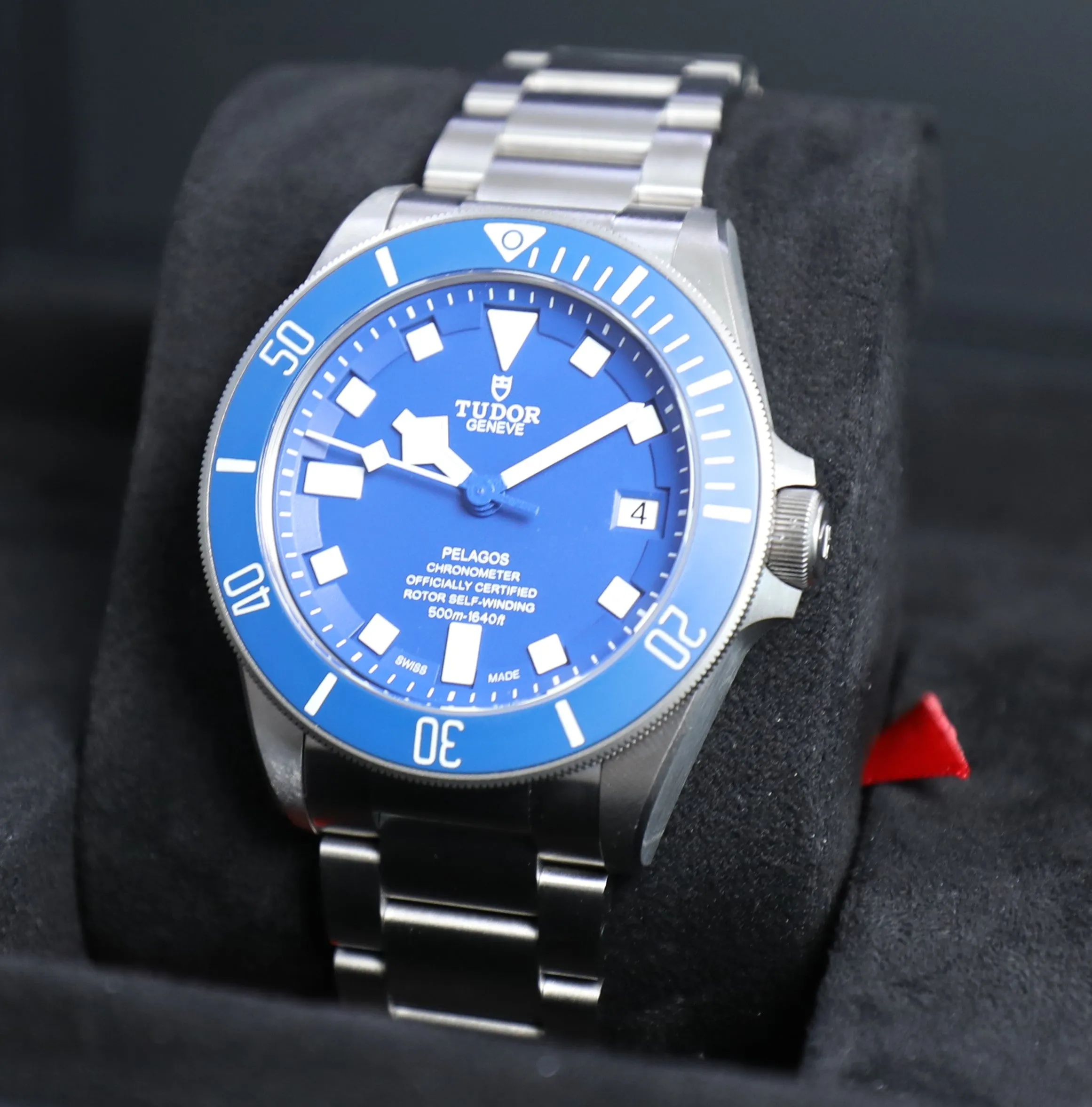 Tudor Pelagos Blue Dial – Titanium – 42mm – 2023 – New – With Extra Rubber Strap – Full Set