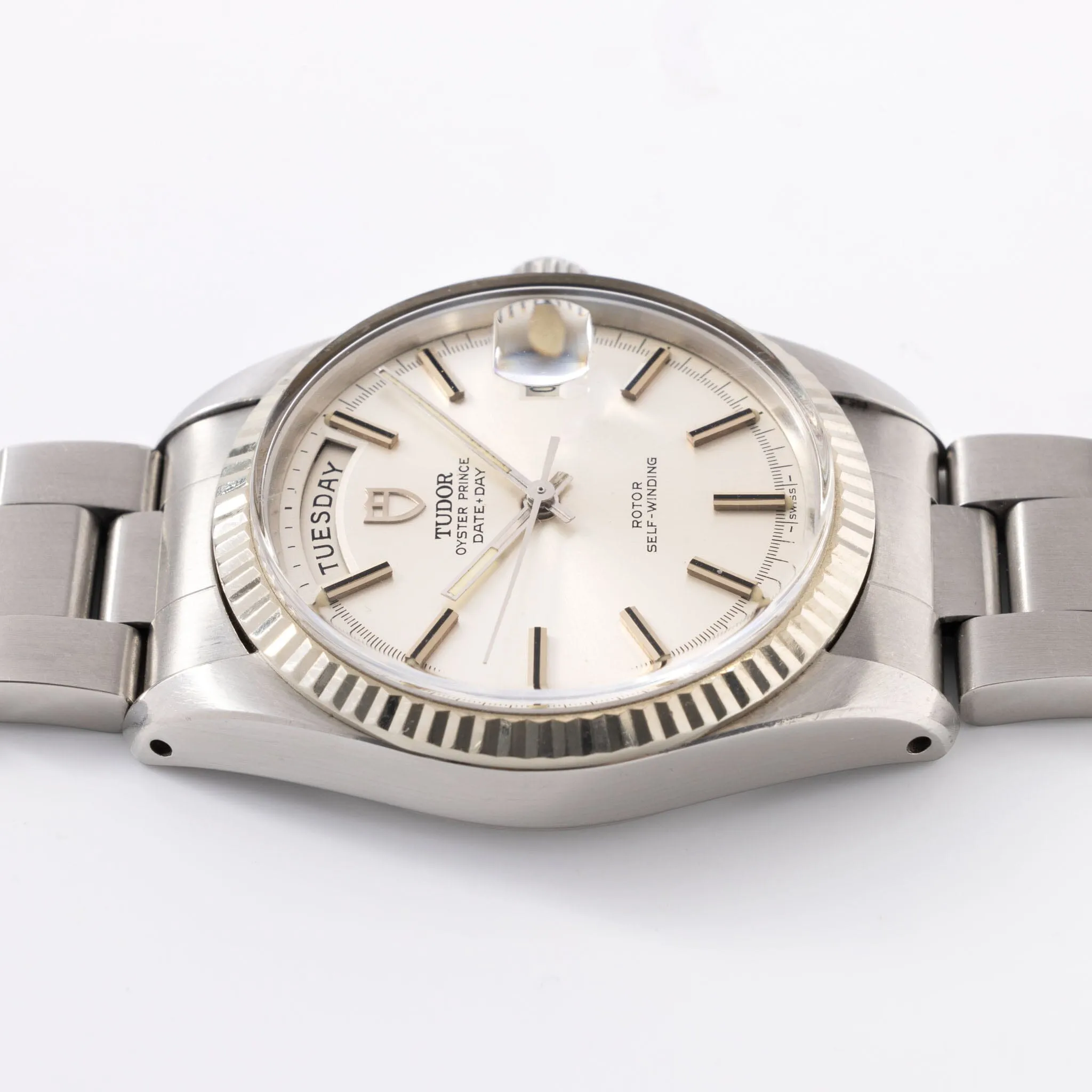 Tudor Prince Jumbo Date and Day 7019/4 Silver Dial