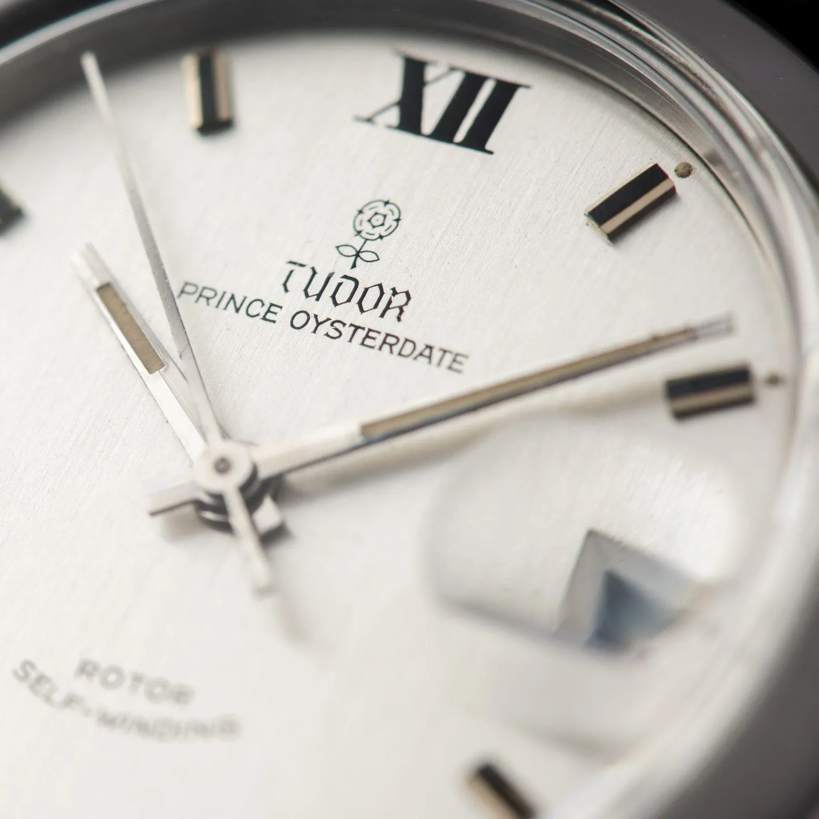 Tudor Prince Oysterdate Rare Silver Dial Reference 7996