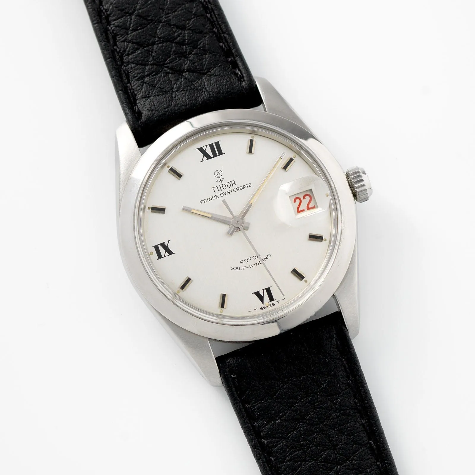 Tudor Prince Oysterdate Rare Silver Dial Reference 7996