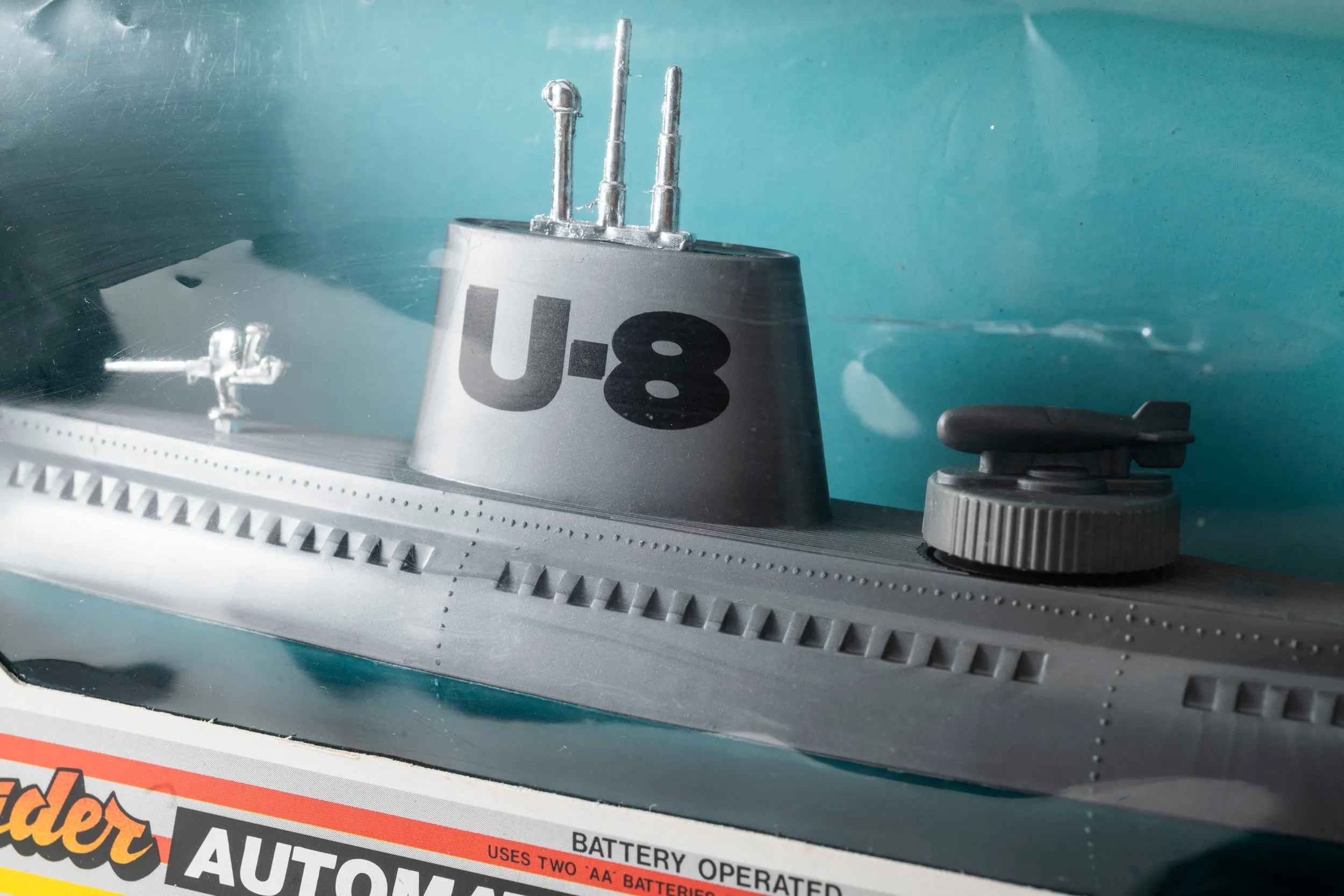 U-8 'Sea Raider' Submarine Bath Toy from Horsman