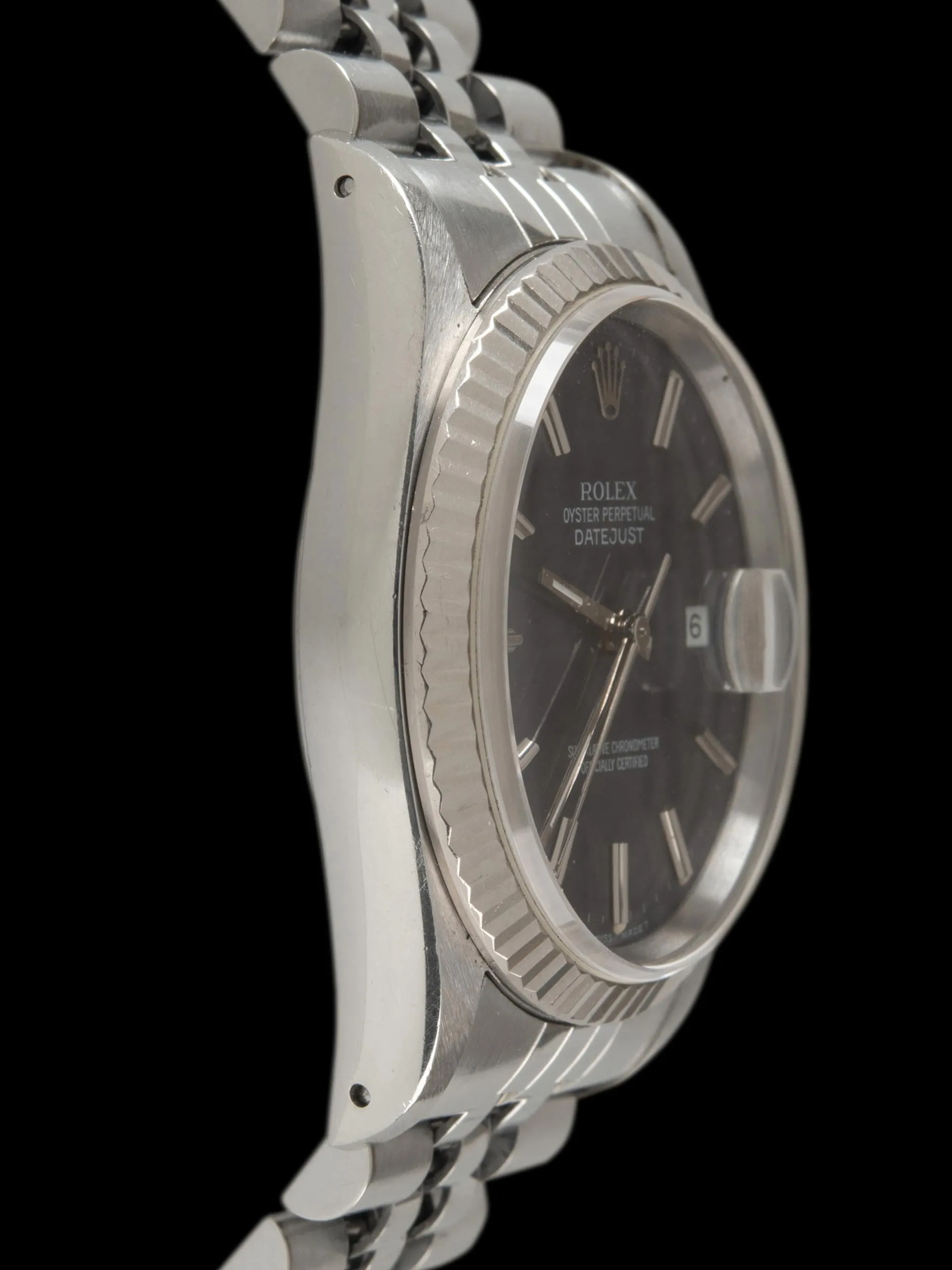 *Unpolished* 1991 Rolex Datejust (Ref. 16234) Satin Blue Dial