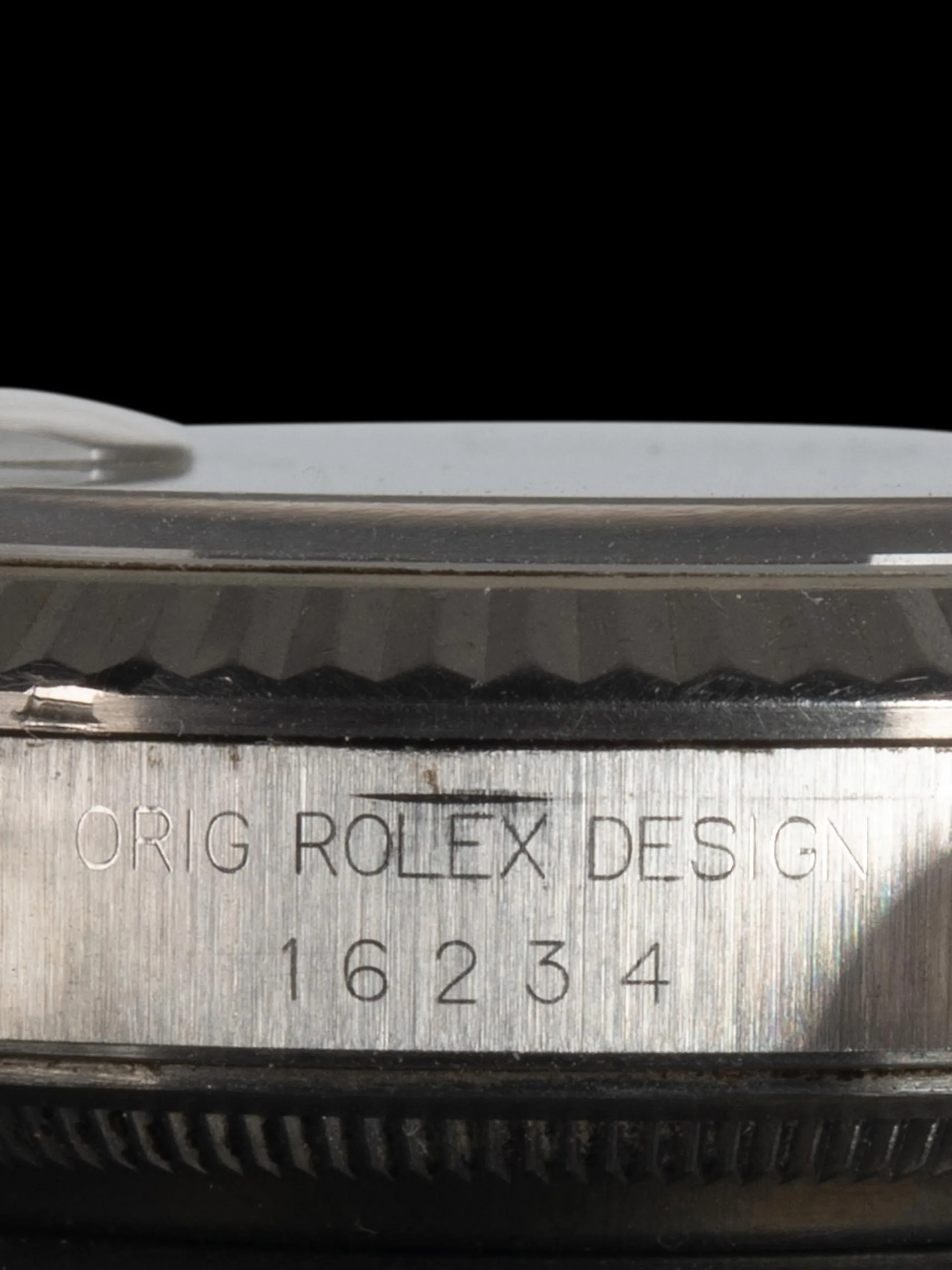 *Unpolished* 1991 Rolex Datejust (Ref. 16234) Satin Blue Dial