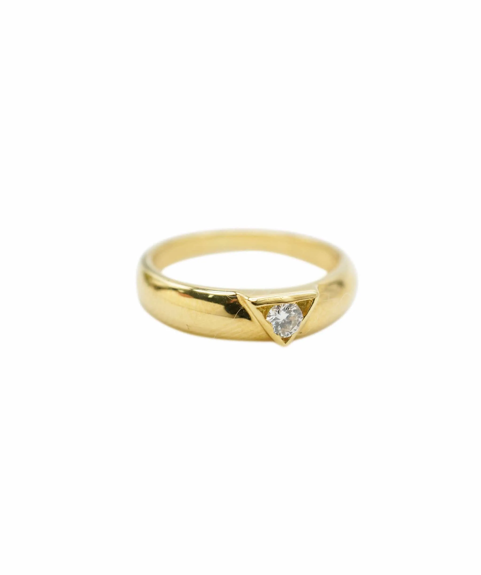 Van Cleef & Arpels Diamond & Yellow Gold Ring ASL10287