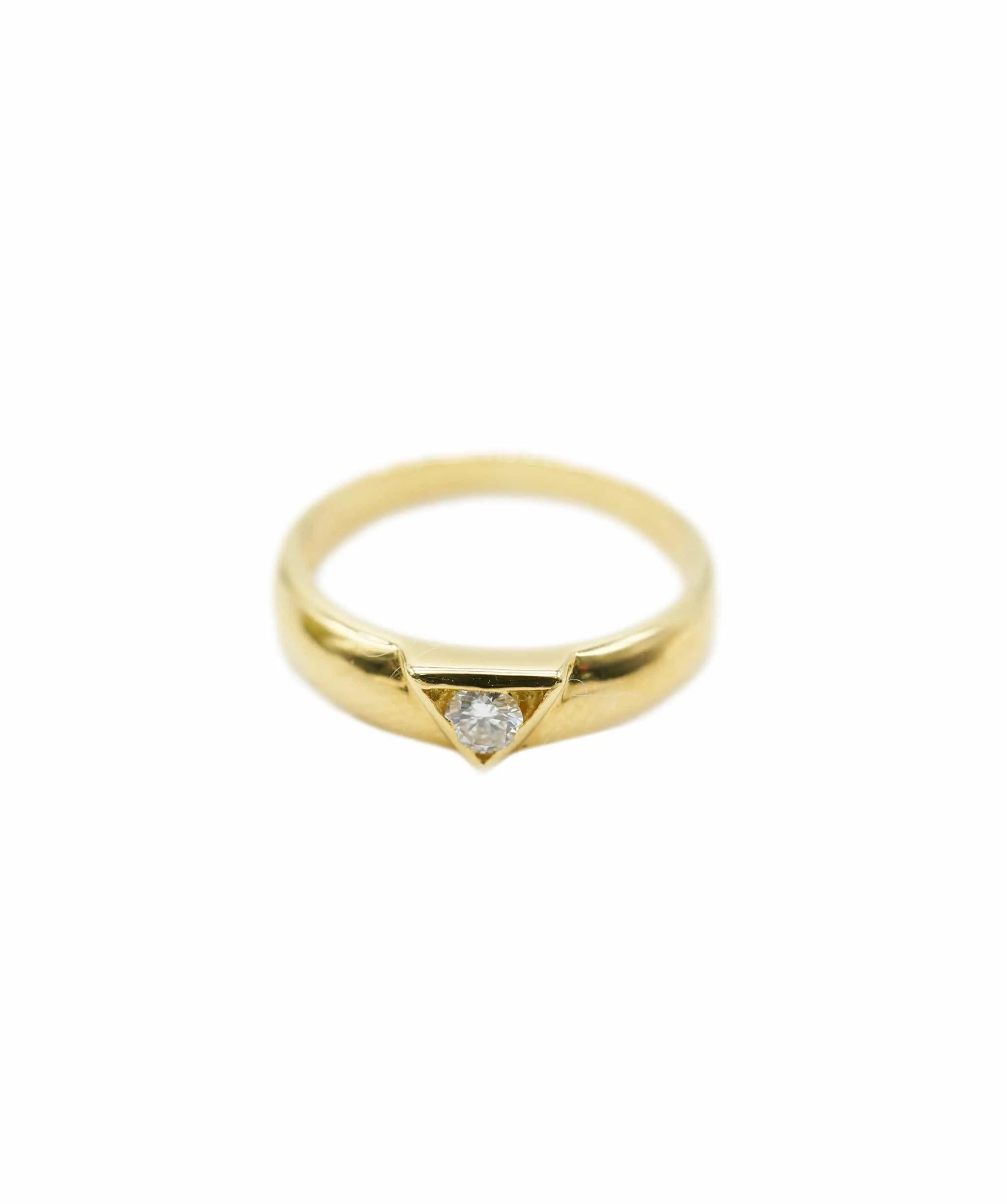 Van Cleef & Arpels Diamond & Yellow Gold Ring ASL10287