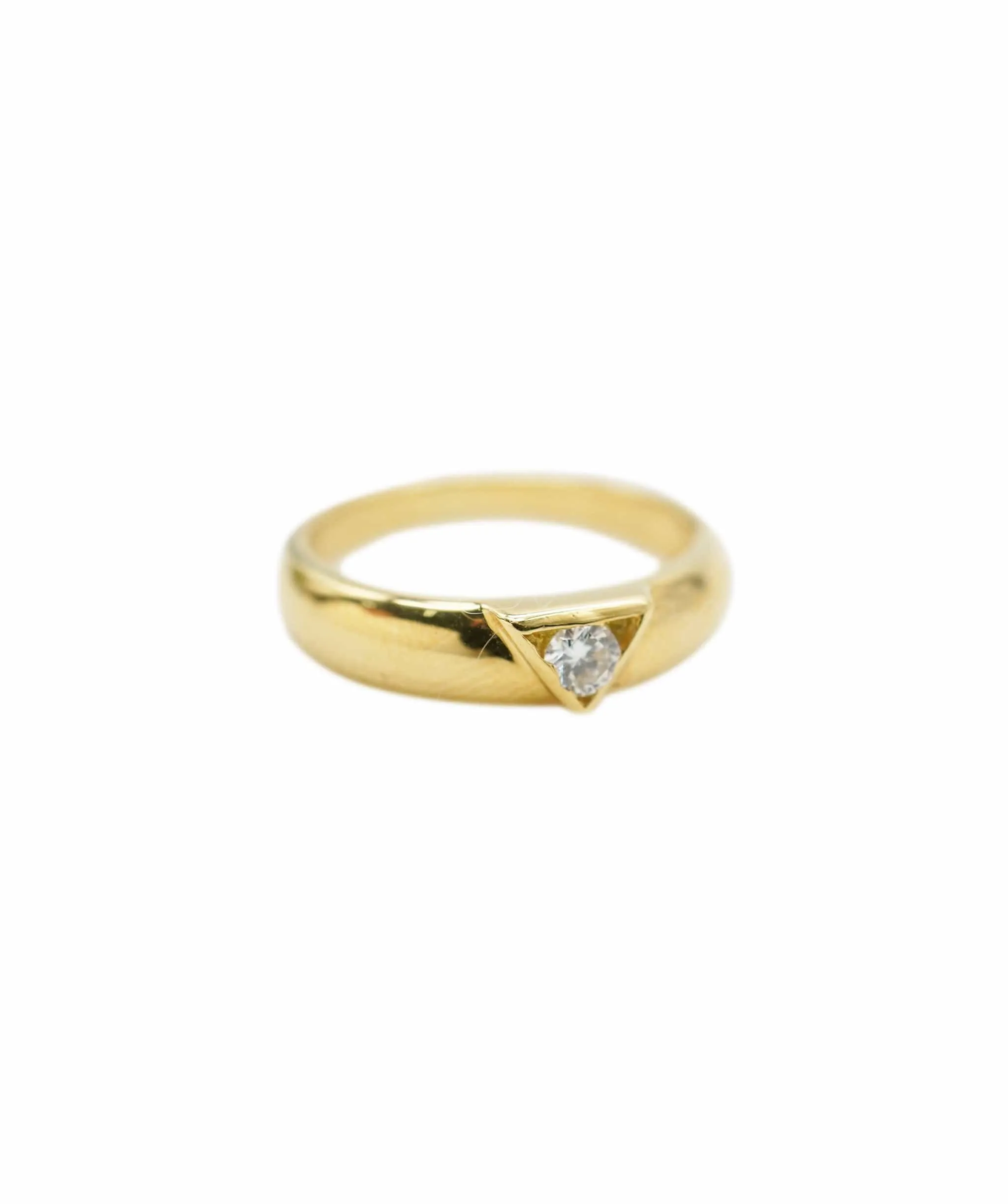 Van Cleef & Arpels Diamond & Yellow Gold Ring ASL10287
