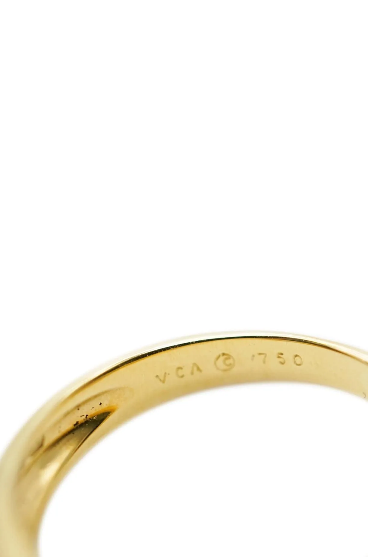 Van Cleef & Arpels Diamond & Yellow Gold Ring ASL10287