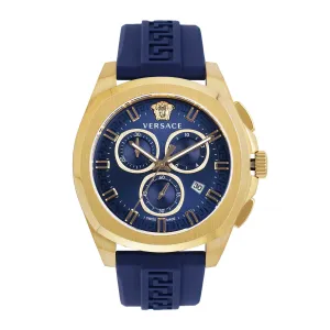 Versace Blue Dial Analog Men Watch - VE7CA0323