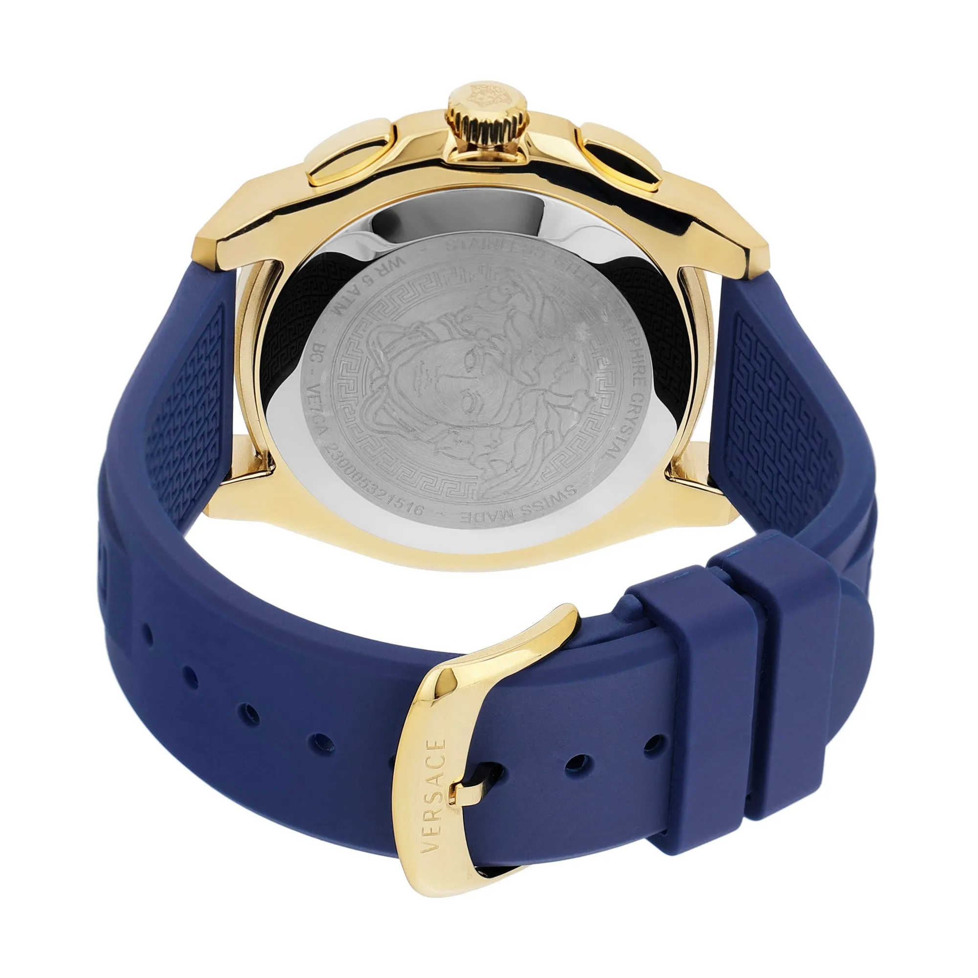 Versace Blue Dial Analog Men Watch - VE7CA0323
