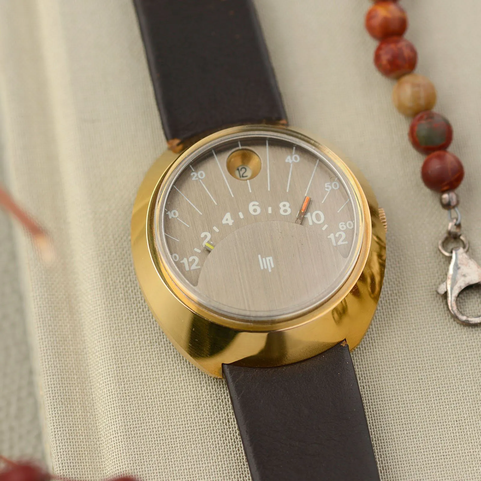 Vintage NOS Lip Retrograde Watch