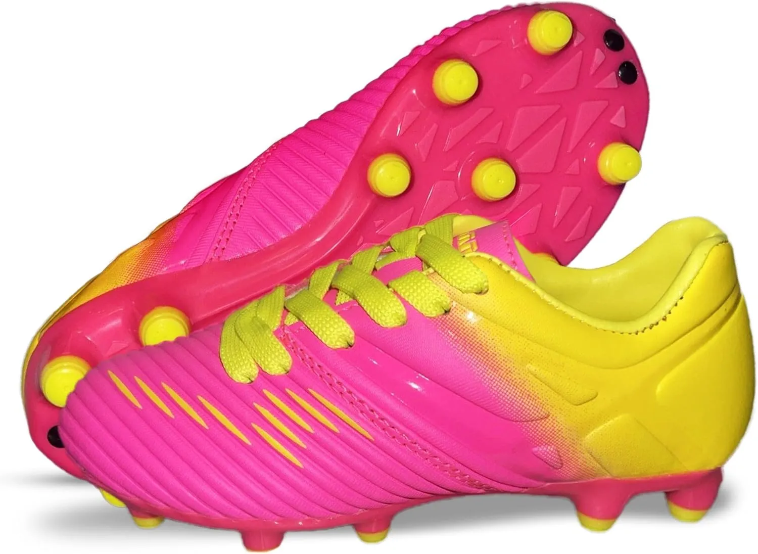 Vizari Liga FG Soccer Cleats for Kids | 100% Synthetic Football Cleats for Comfortable Wear | Water Resistant Two Tone Soccer Shoes with Anti-Stretch Lining for Flexible Indoor and Outdoor Play