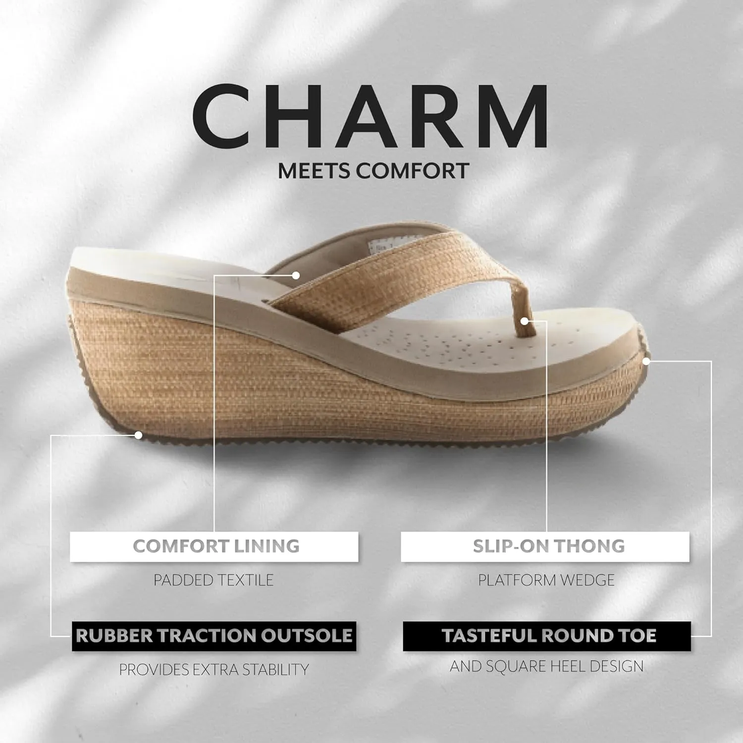 VOLATILE Women's Bahama Wedge Sandal