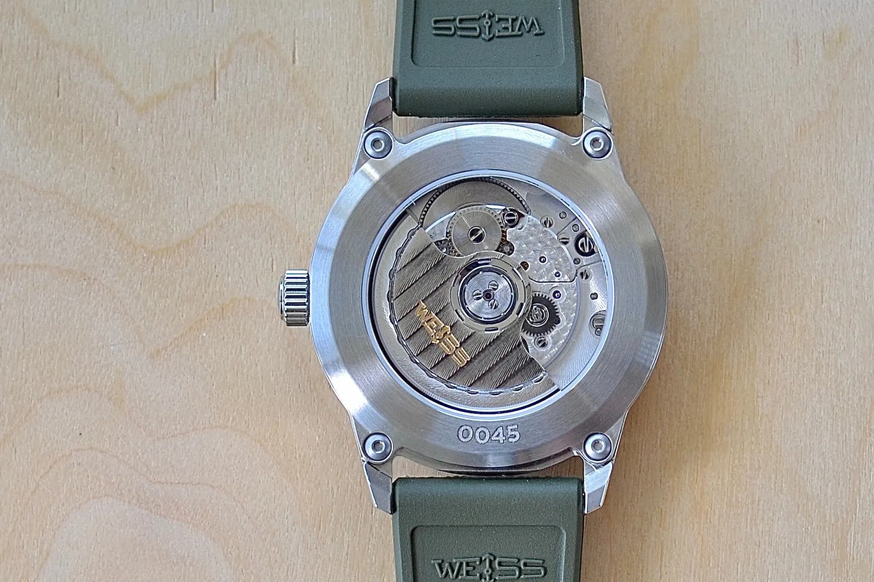 Weiss Watch - 38MM Automatic Issue Field Watch Black Dial and Date