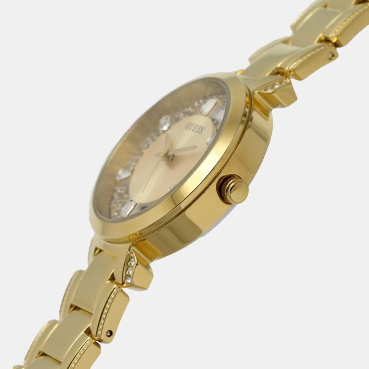 Women Gold Analog Stainless Steel Watch GW0470L2