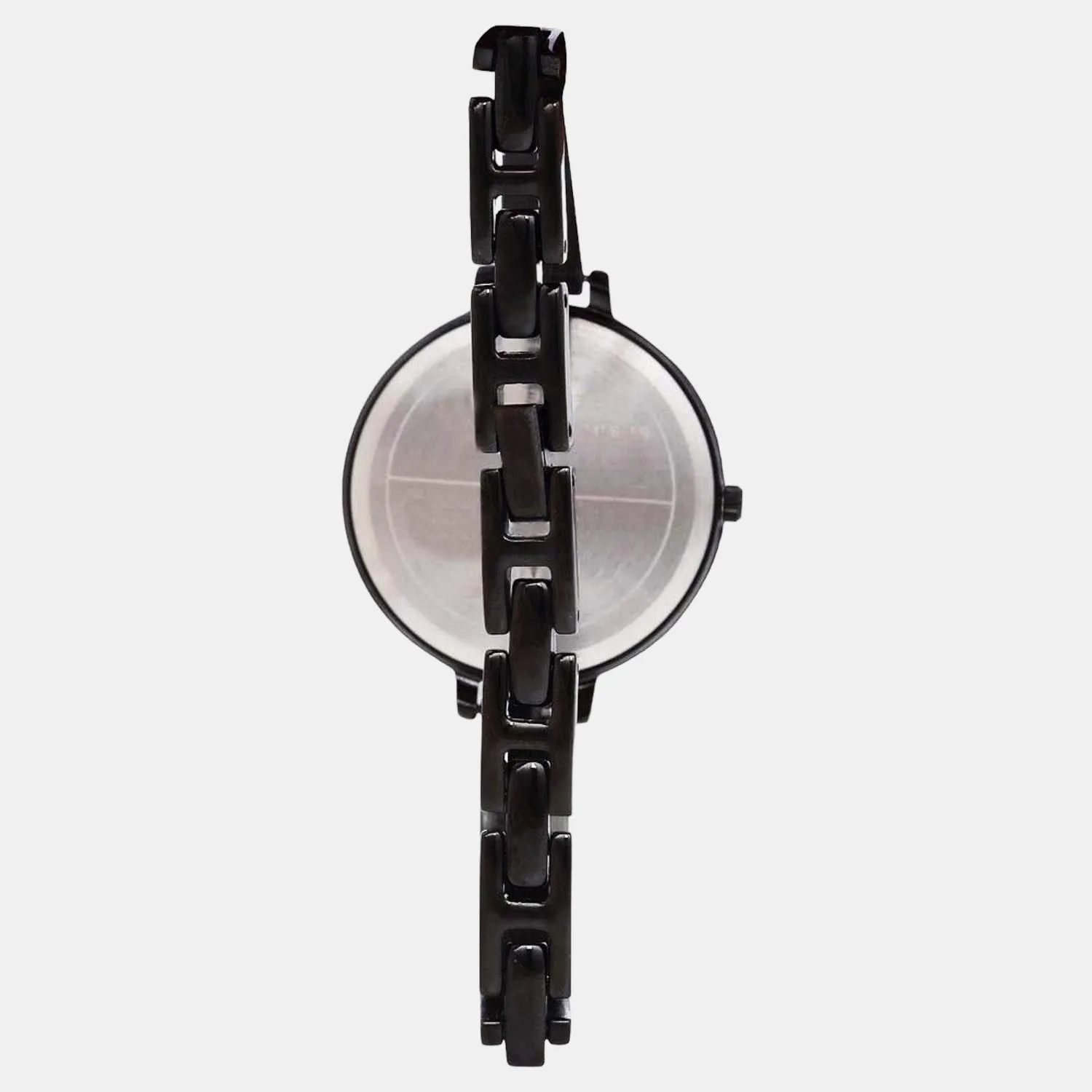 Women's Black Analog Stainless Steel Watch TWEL12815