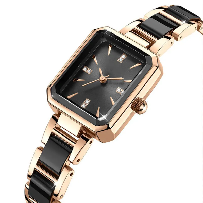 Women's Fashion Rectangular Quartz Watch