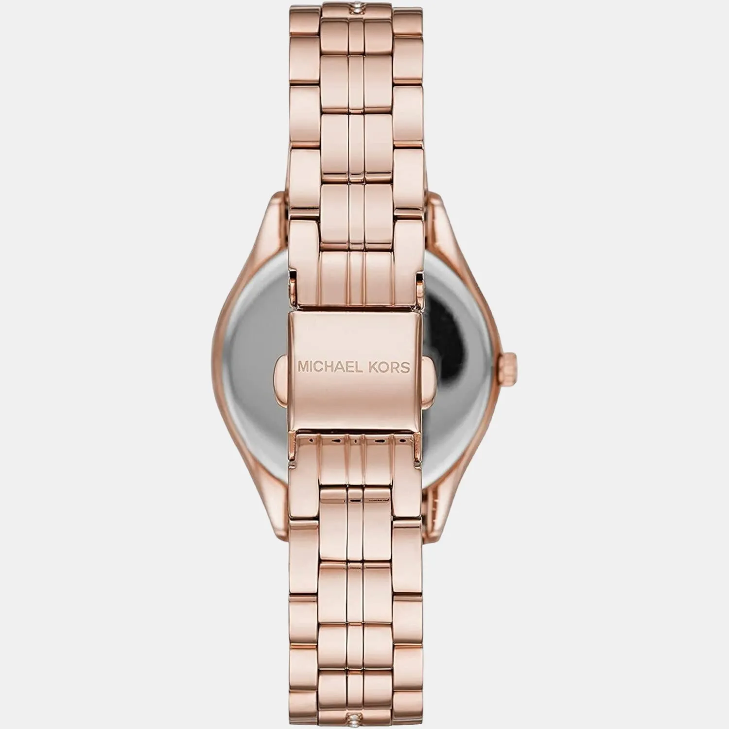 Women's White Analog Stainless Steel Watch MK3716
